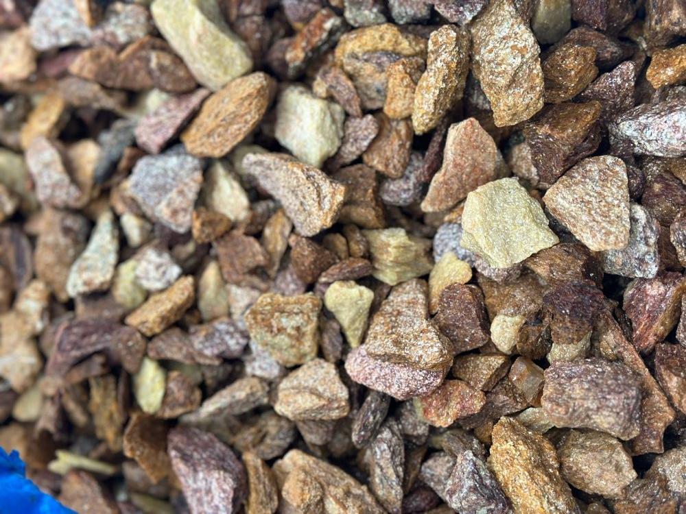 Златолит персиковый декоративная каменная крошка купить в Карталах