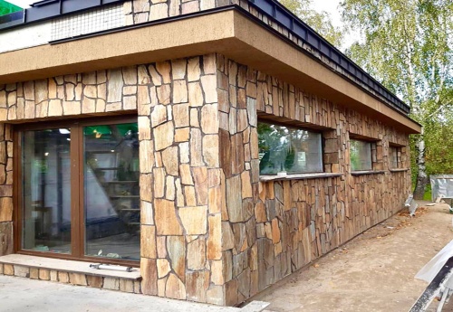 Плитняк кора дерева для фасада купить в Карталах