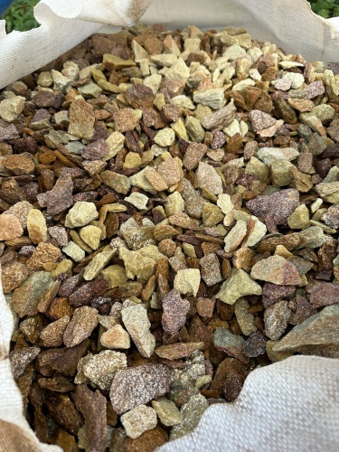 Златолит персиковый декоративная каменная крошка купить в Карталах