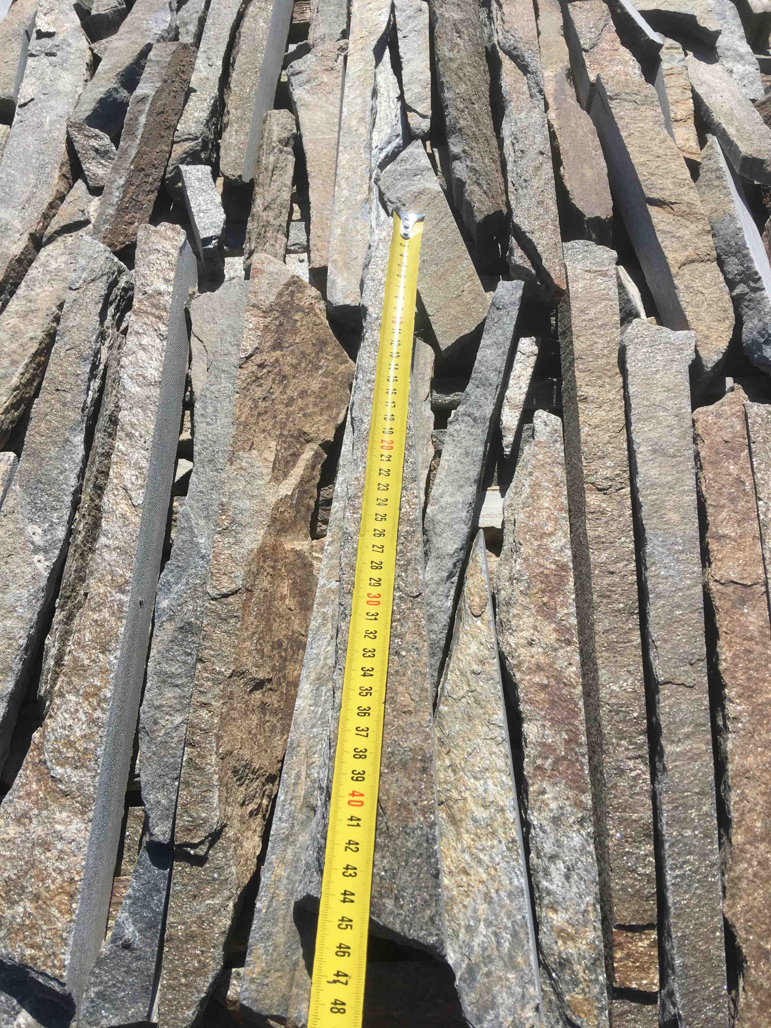 Горбушка златолит мультиколор для облицовки купить в Карталах