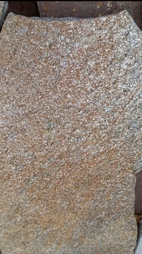 Плитняк златолит серебристый для цоколя, отмостки купить в Карталах