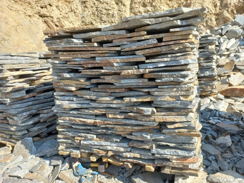 Плитняк серицит облицовочный 10-20мм купить в Карталах