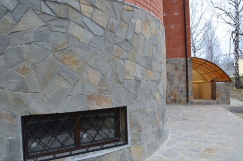 Плитняк златолит Уральский  для фасада купить в Карталах